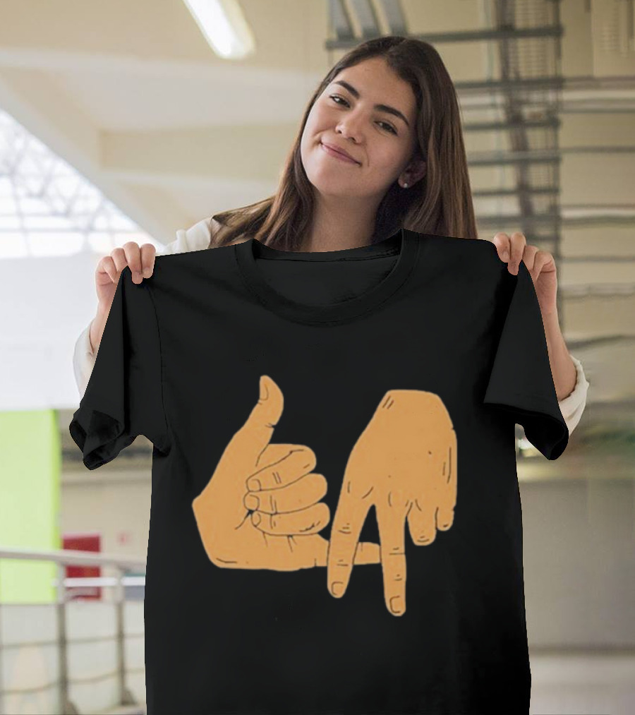 Dirty Coast Los Angeles Hand Gesture T-Shirt