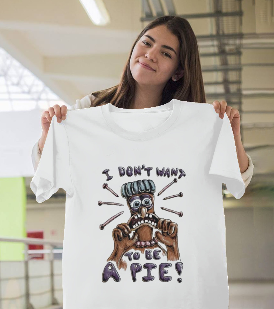 Lonely Kids Club I Don’t Want To Be A Pie Chicken Run T-Shirt