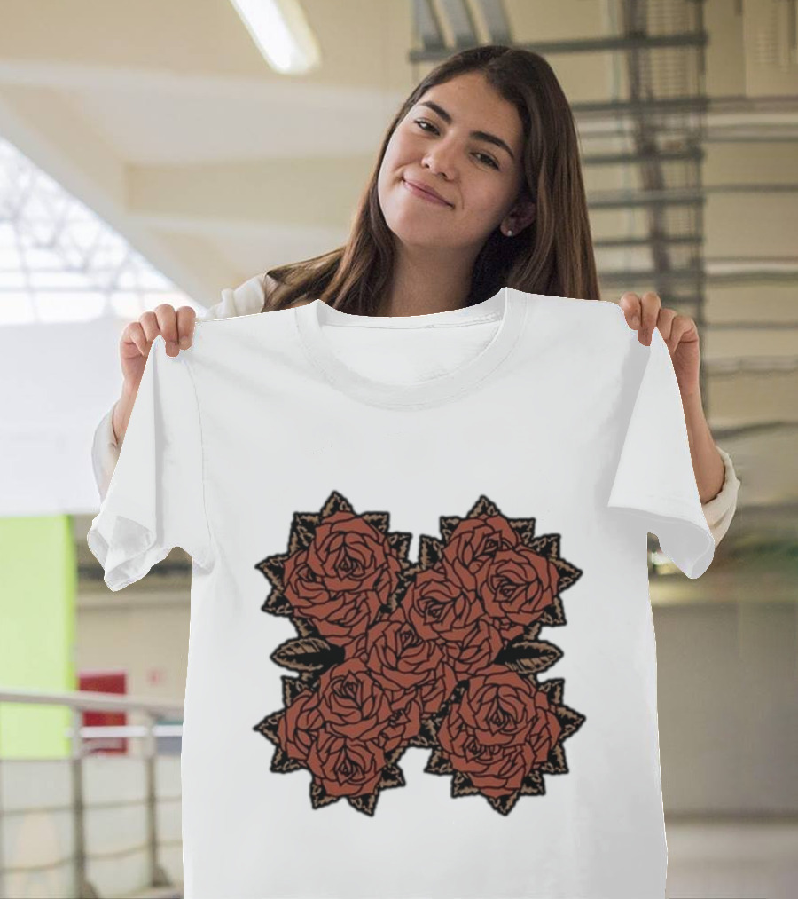 Xplr Sam And Colby Ribsplitter V.2 Floral Rose T-Shirt