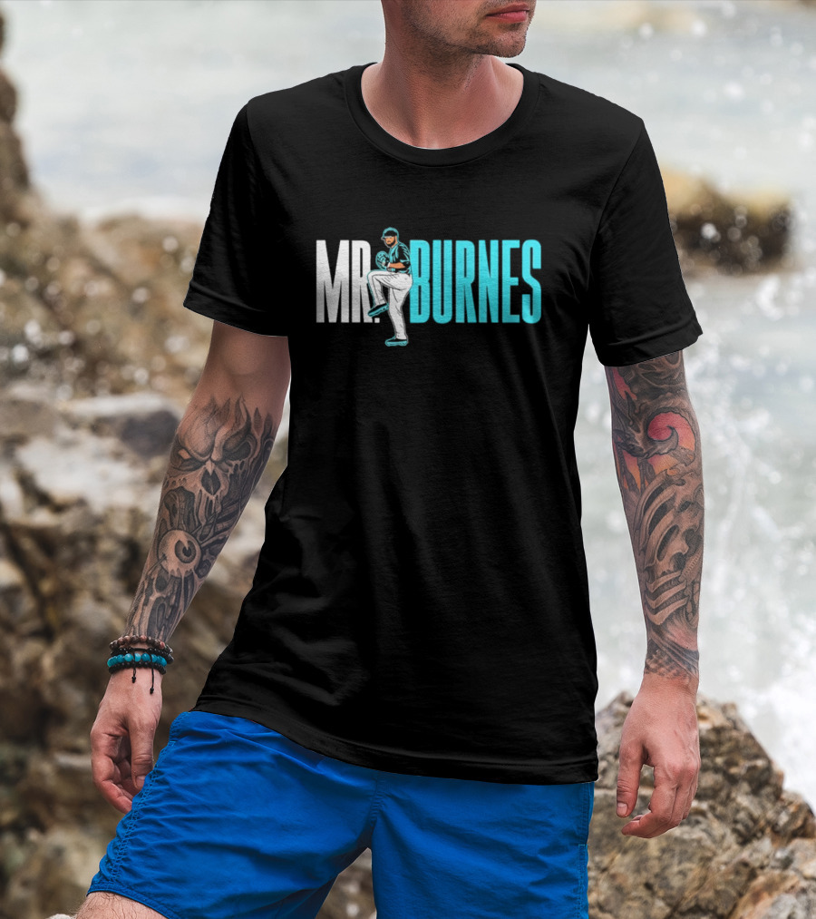 Corbin Burnes Mr Burnes Arizona Baseball Pitcher T-Shirt
