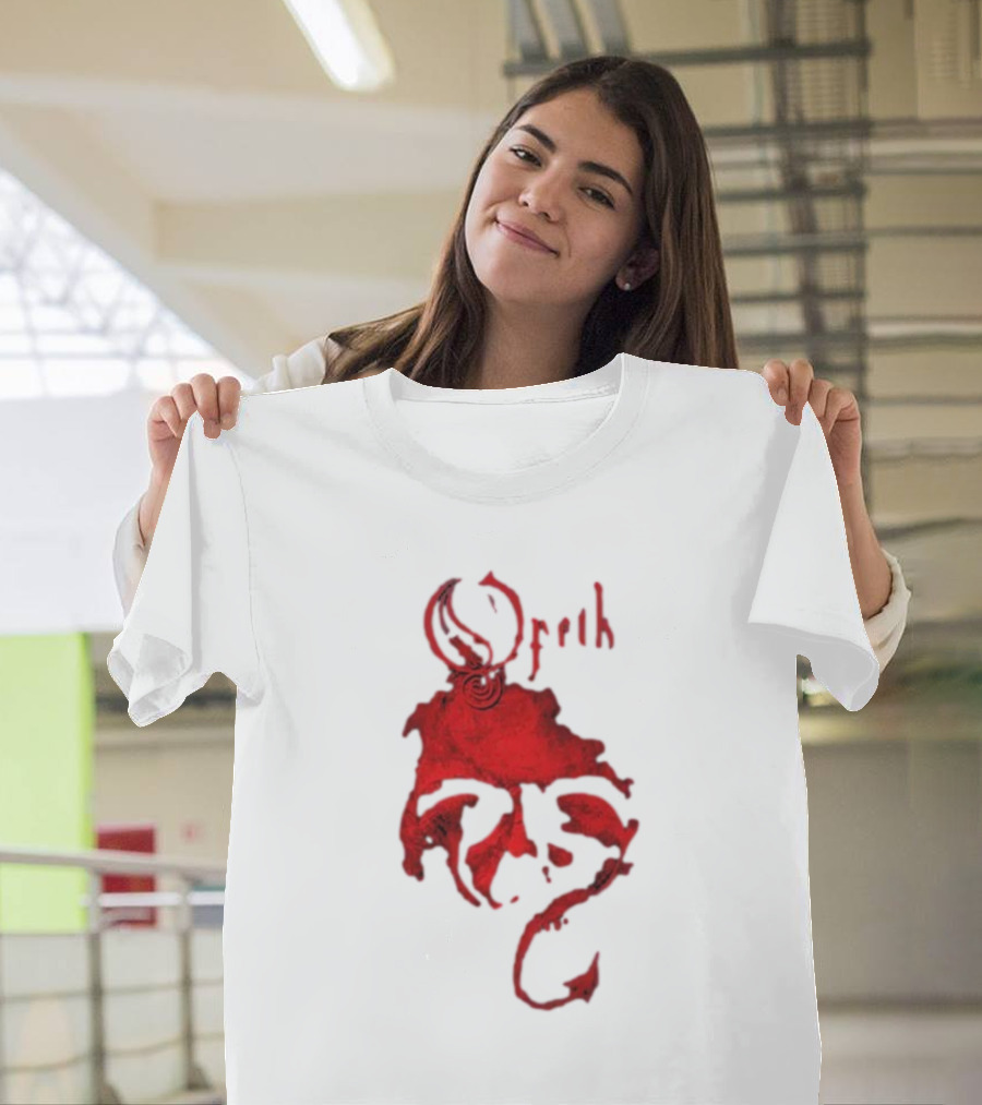 Opeth Heritage Red Skull T-Shirt