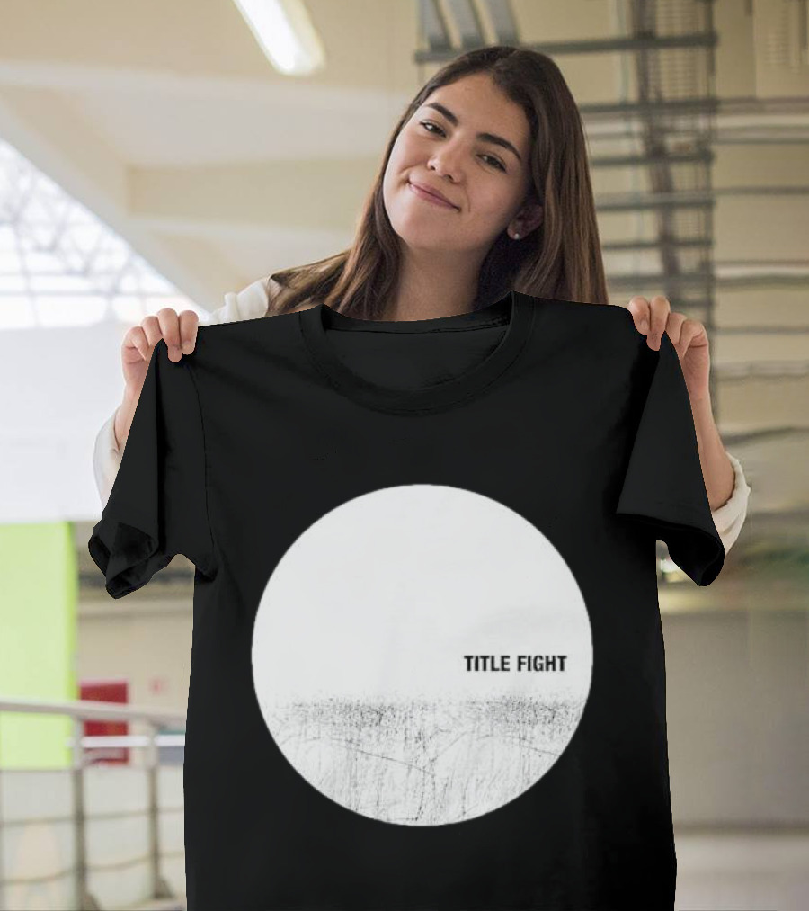 Title Fight Scratch Circle White T-Shirt