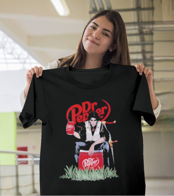 Viktor Season 2 Dr Pepper Warrior Sitting On Dr Pepper Crate T-Shirt