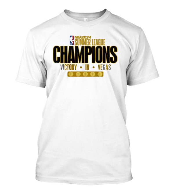 NBA2K24 Summer League Champions Victory In Vegas Cleveland Cavaliers T-Shirt