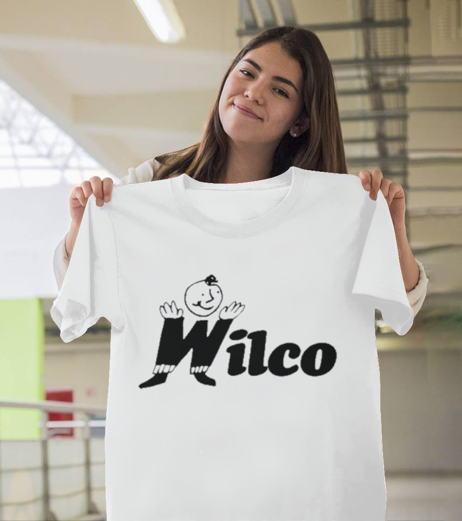 Wilco Iconic Cartoon Logo Wilco Madalyn Stefanak T-Shirt