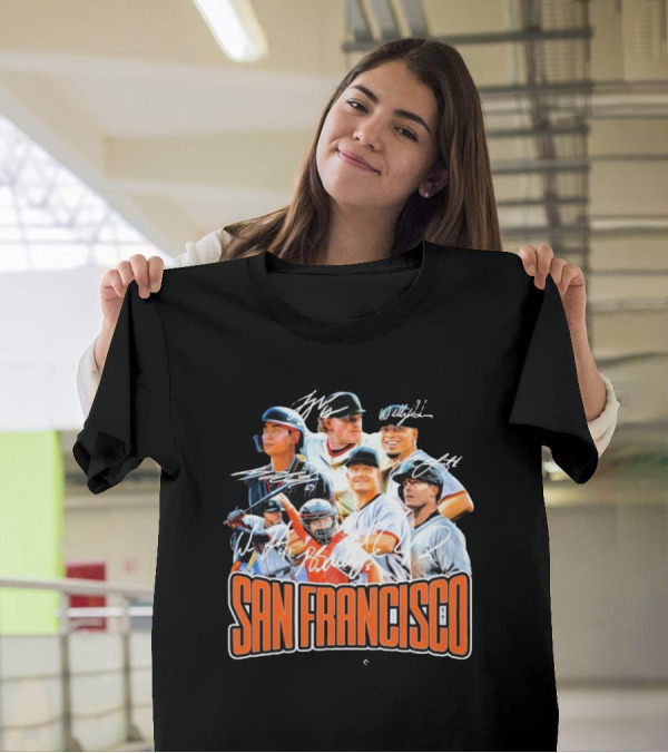 San Francisco Giants MLB Players Series Signatures 2025 T-Shirt