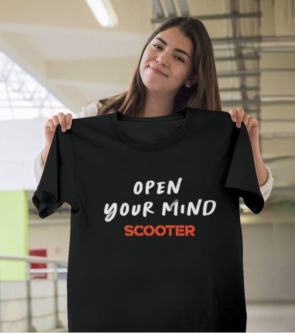 Open Your Mind Scooter T-Shirt