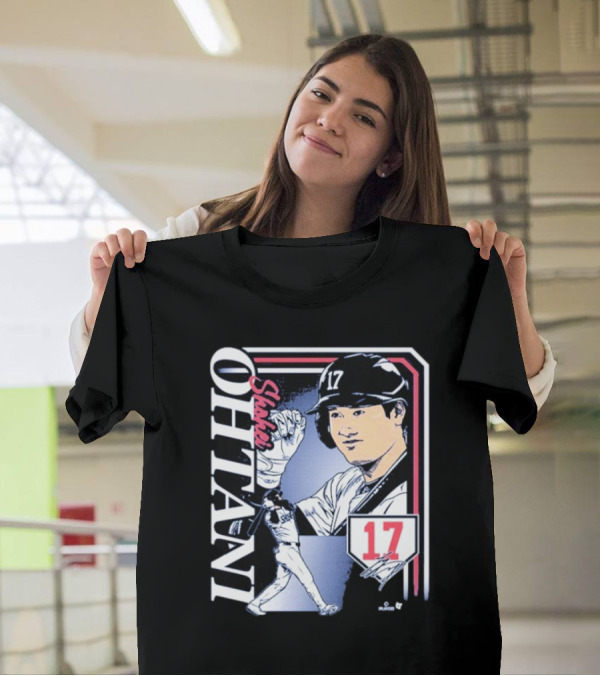 Shohei Ohtani #17 Signature Collage Los Angeles Dodgers T-Shirt