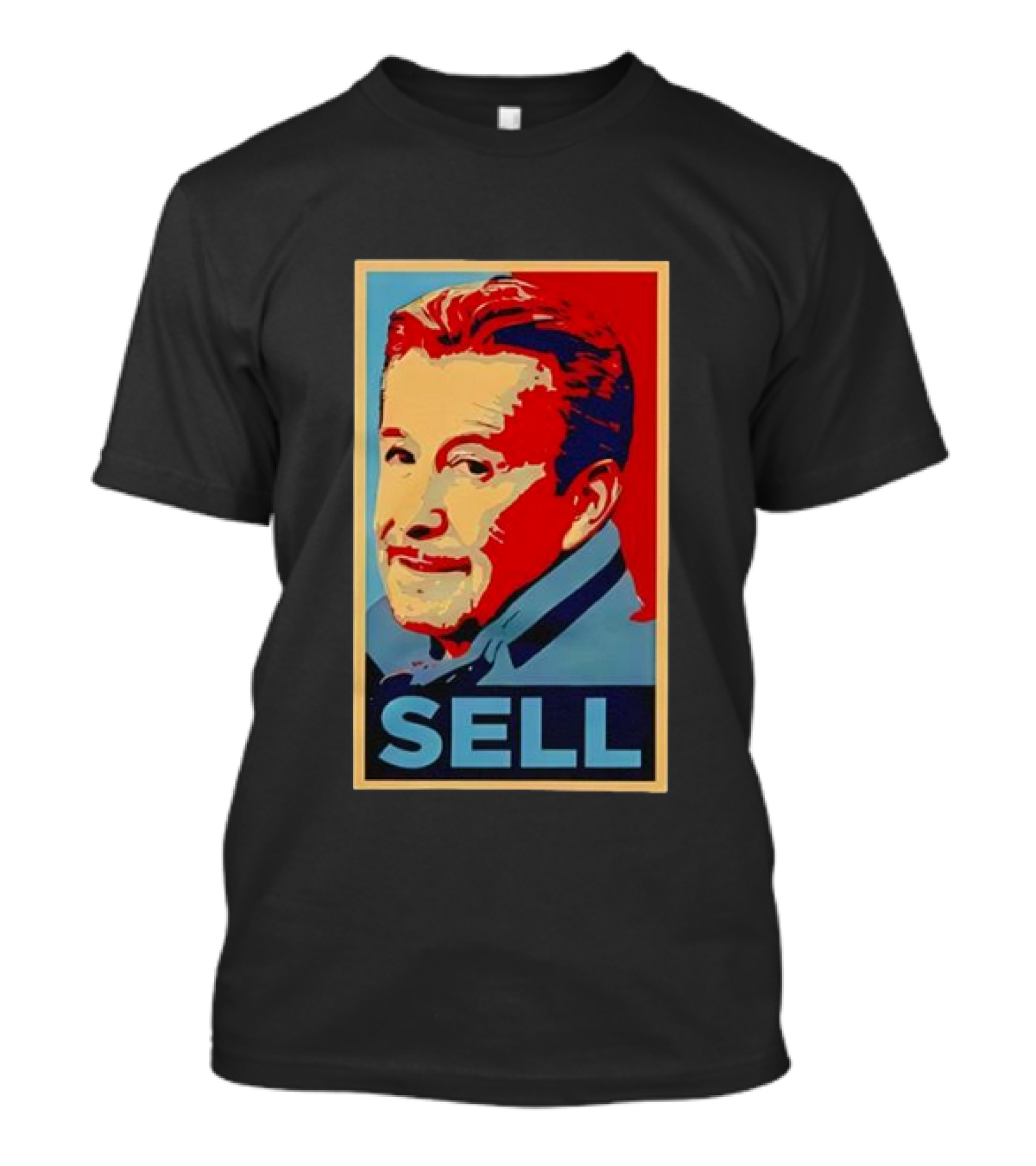 Super Halo Bros Sell Hope Style Retro Face Appropriation T-Shirt