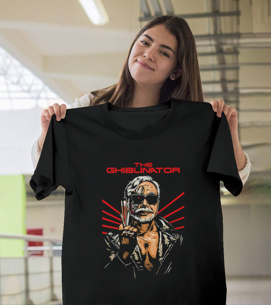 The Ghiblinator Parody Red Sunglasses Character T-Shirt
