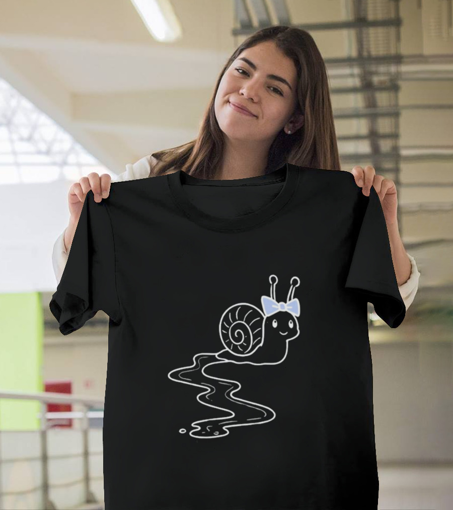 The Righteous Gemstones Cute Snail Trails With Bow T-Shirt