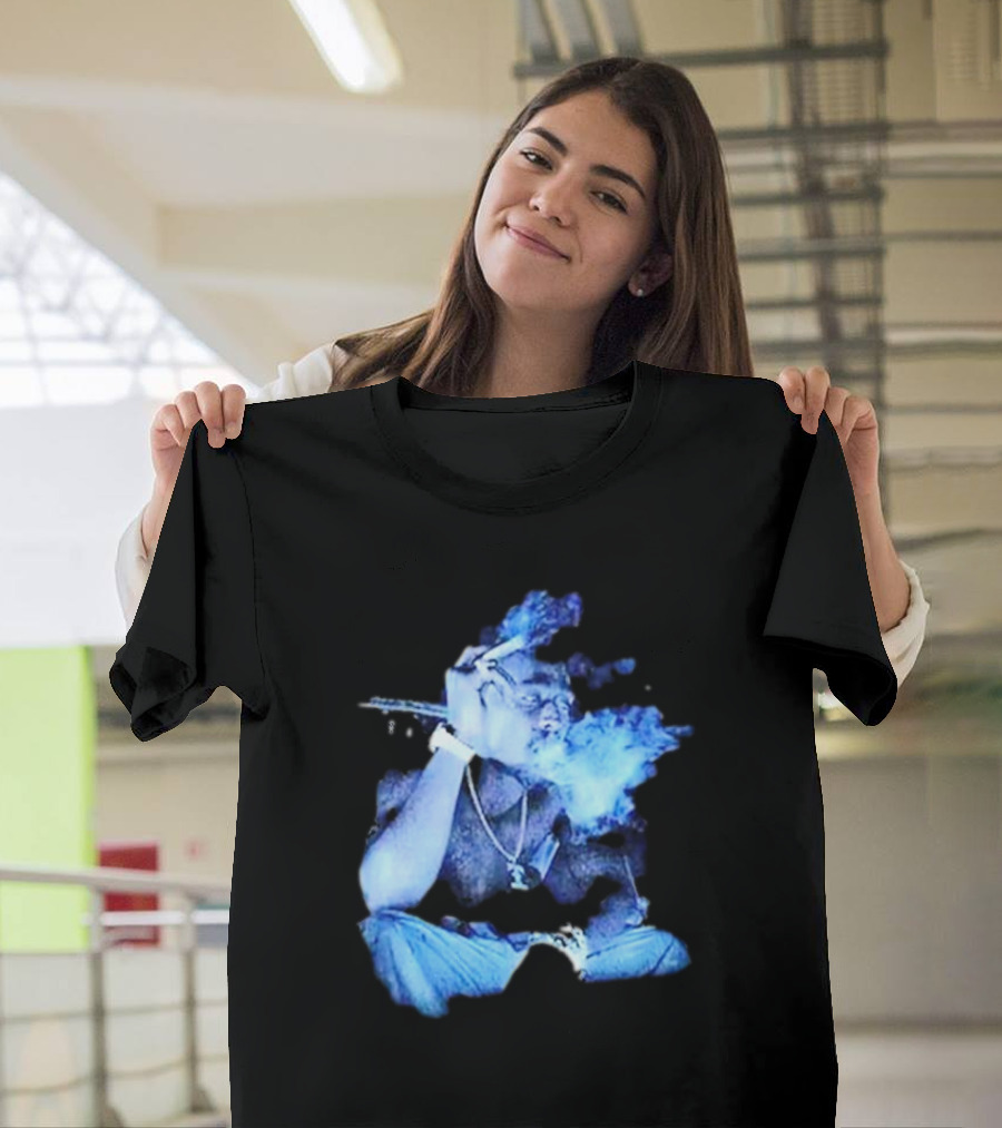 Tupac Shakur 2Pac Remember Me Smoke Album Cover Imagery T-Shirt