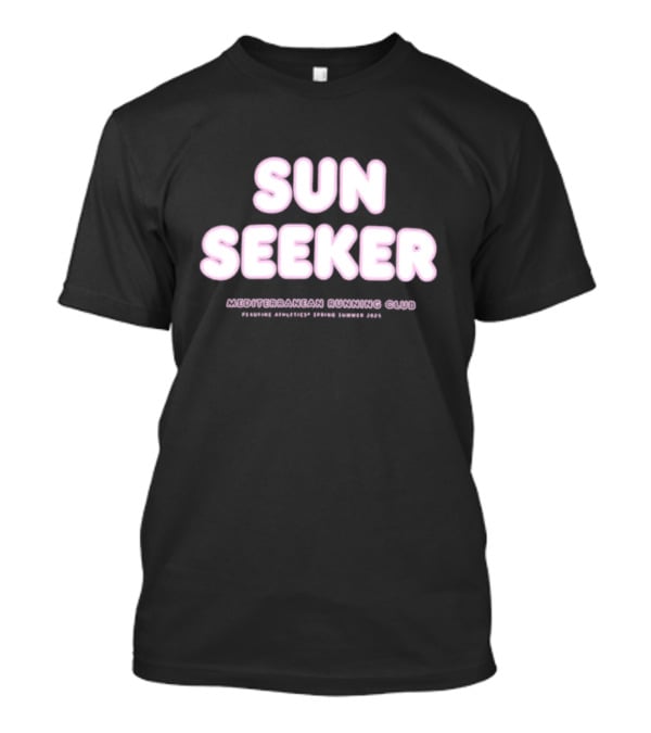 Sun Seeker Mediterranean Running Club Italian Amalfi Coast Since 1975 T-Shirt