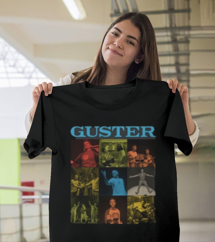The Ban Guster Eras Tour 2025 Multicolor Band Photo Collage T-Shirt