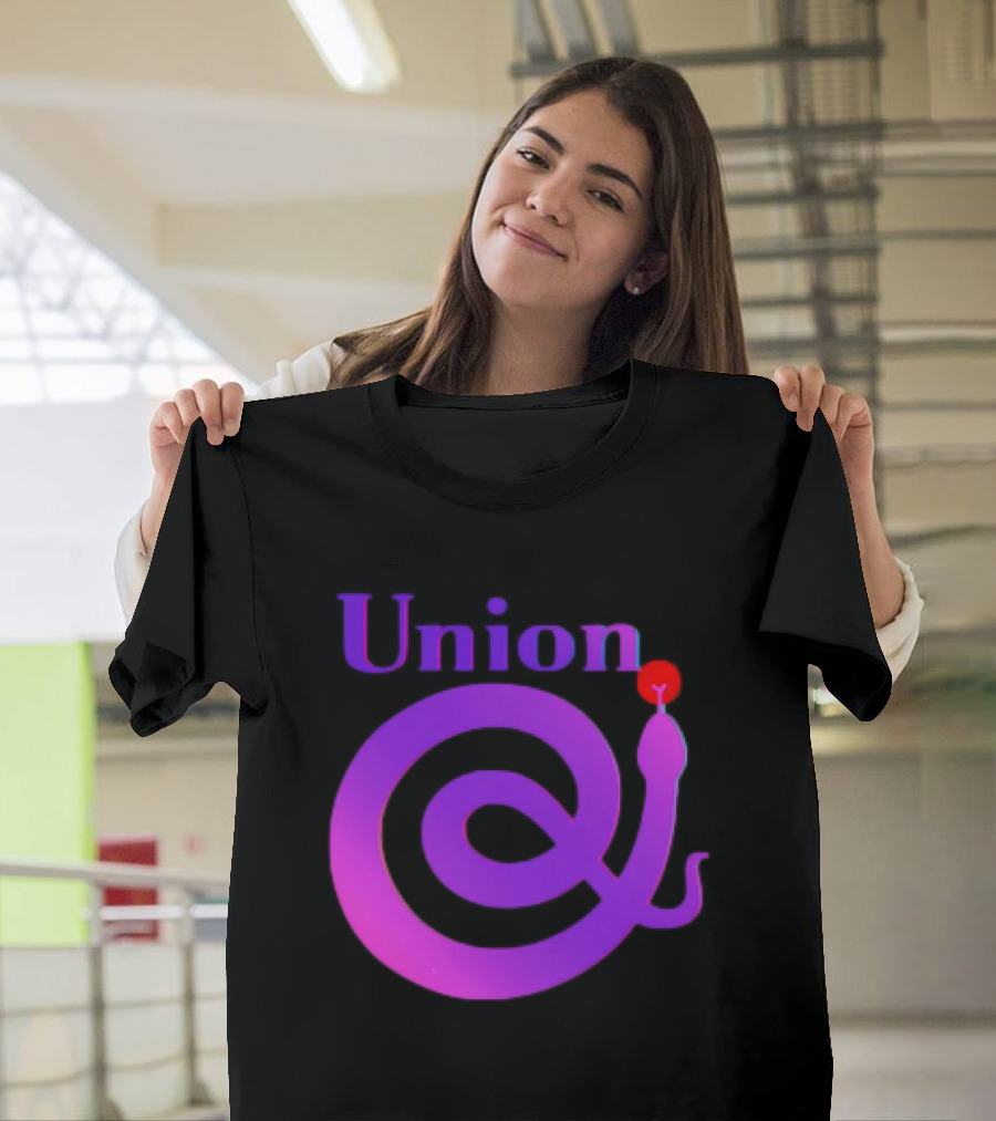 Union Snake Spiral with Red Tongue T-Shirt