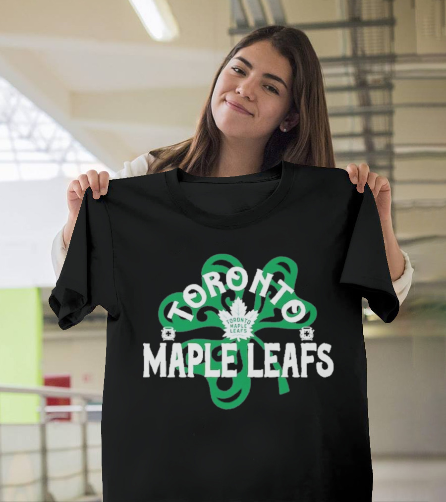 Toronto Maple Leafs St. Patrick’s Day Shamrock Richmond T-Shirt