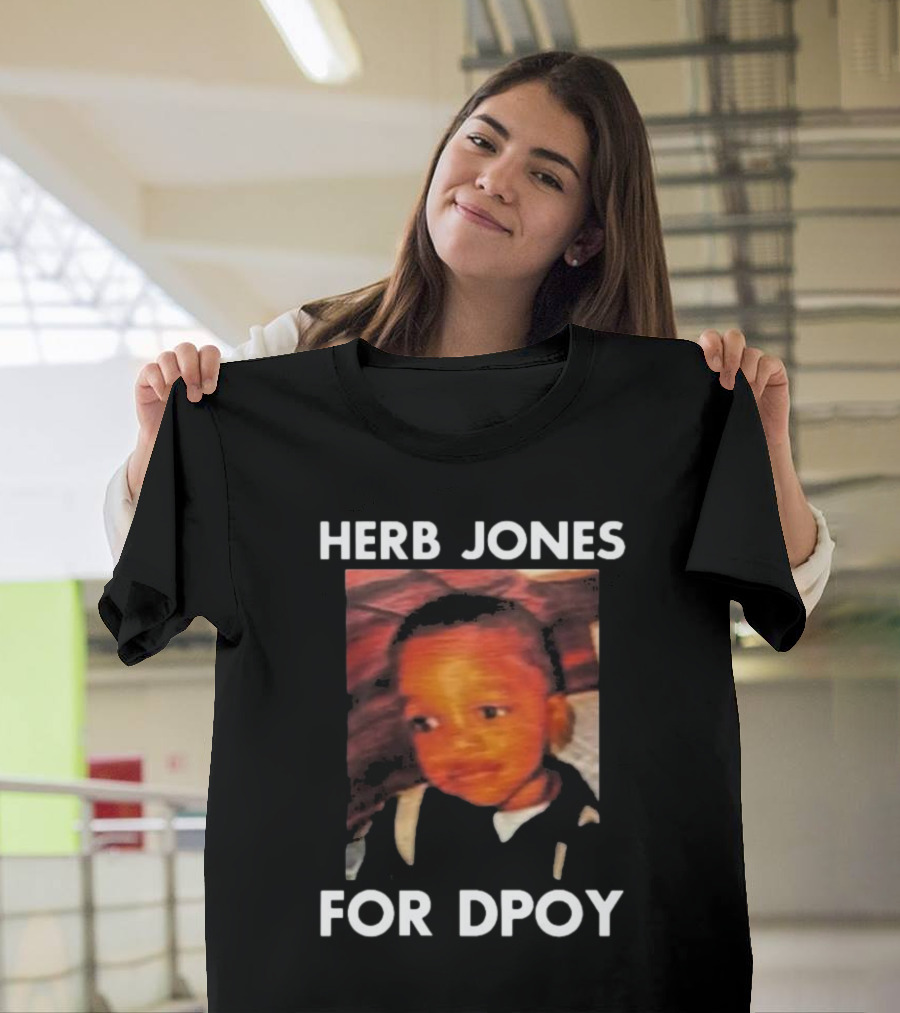 Herb Jones For DPOY Retro Style Photo T-Shirt