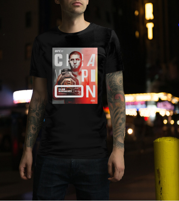 UFC 311 Islam Makhachev And Still Lightweight Champion 155 LB Fighting Out Of Russia Undisputed Champion T-Shirt