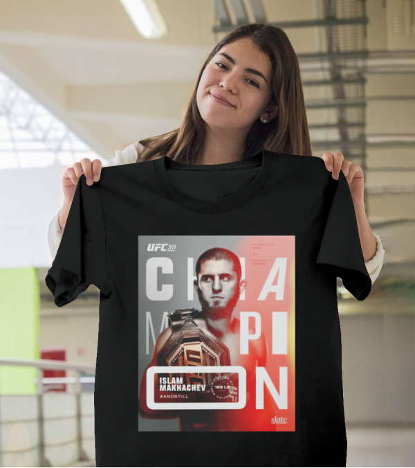 UFC 311 Islam Makhachev And Still Lightweight Champion 155 LB Fighting Out Of Russia Undisputed Champion T-Shirt