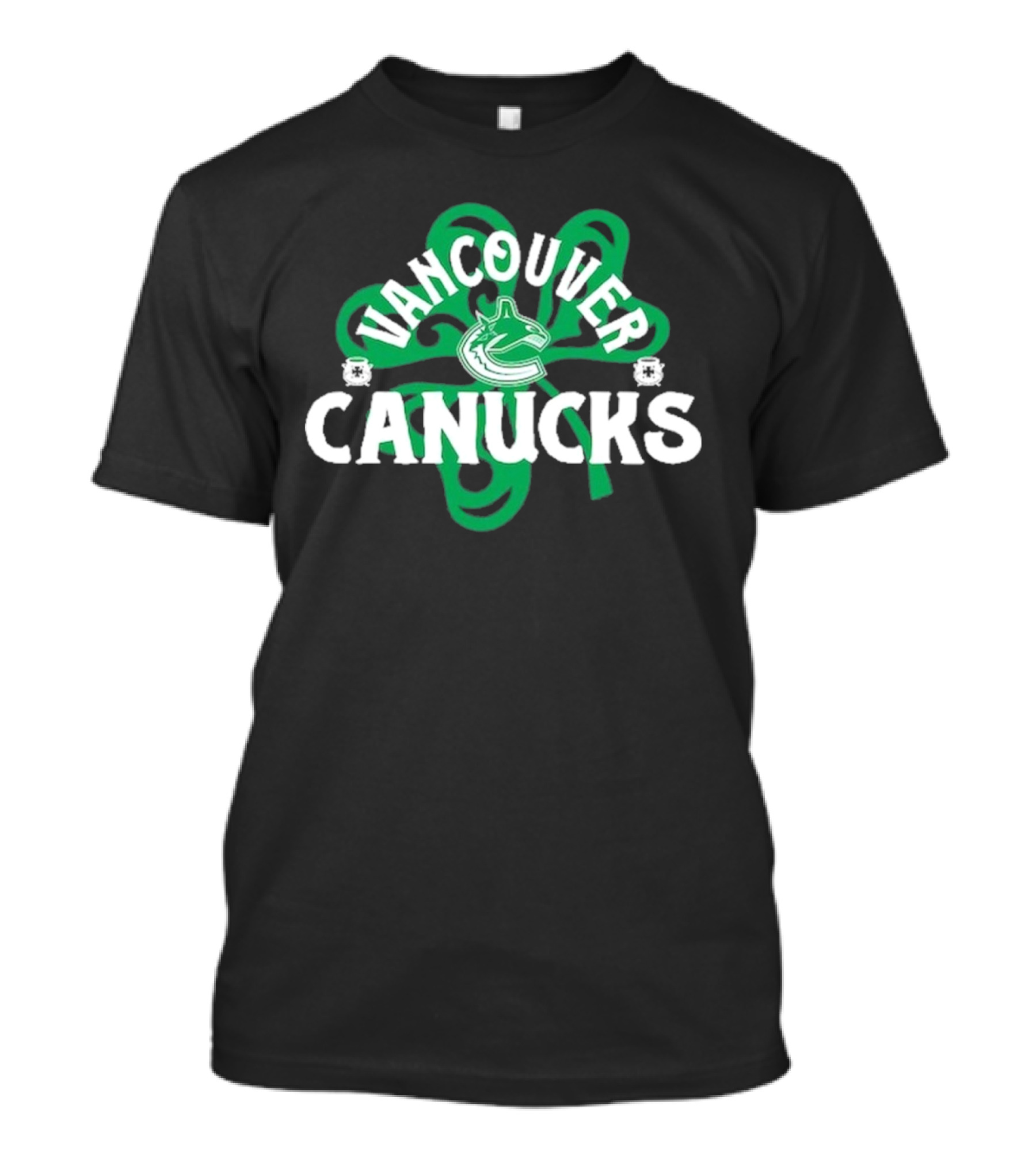 Vancouver Canucks St. Patrick’s Day Shamrock T-Shirt