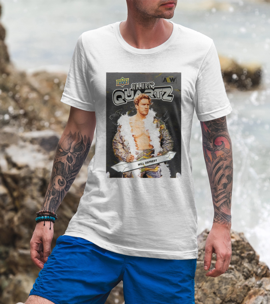 Upper Deck Allure Quartz Will Ospreay AEW All Elite Wrestling 2024 T-Shirt