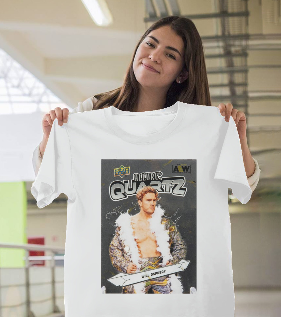 Upper Deck Allure Quartz Will Ospreay AEW All Elite Wrestling 2024 T-Shirt