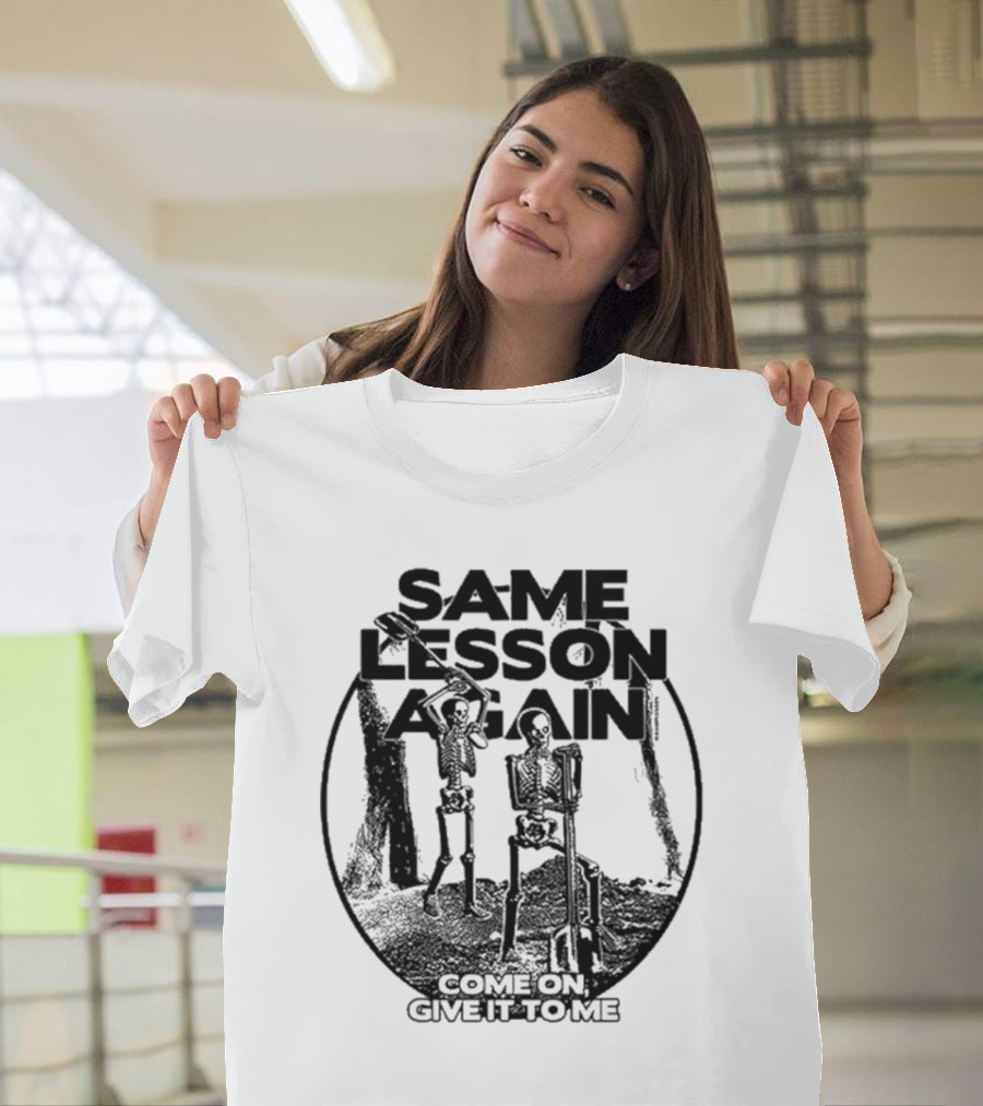 2025 Paramore Same Lesson Again T-Shirt
