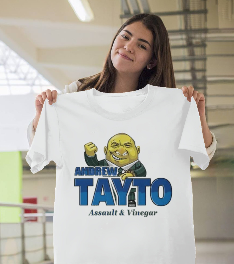 Andrew Tayto Assault & Vinegar Waterford Whispers Charity T-Shirt
