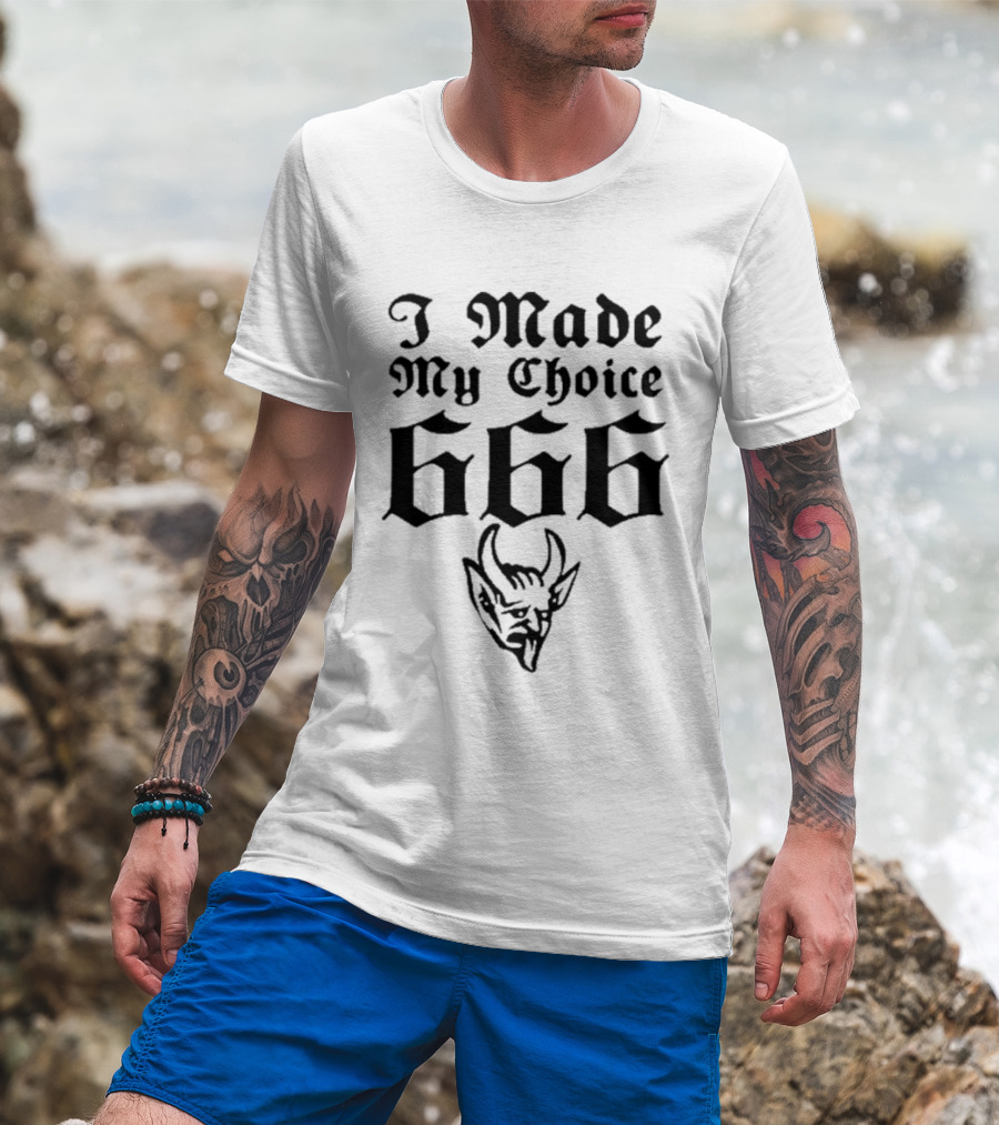 Behemoth Neronoir I Made My Choice Occult Symbolism T-Shirt