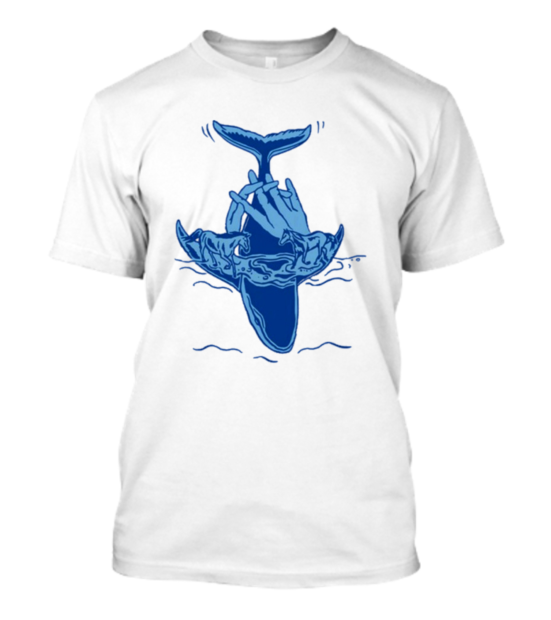 Billie Marten Whale With Hands And Horses T-Shirt