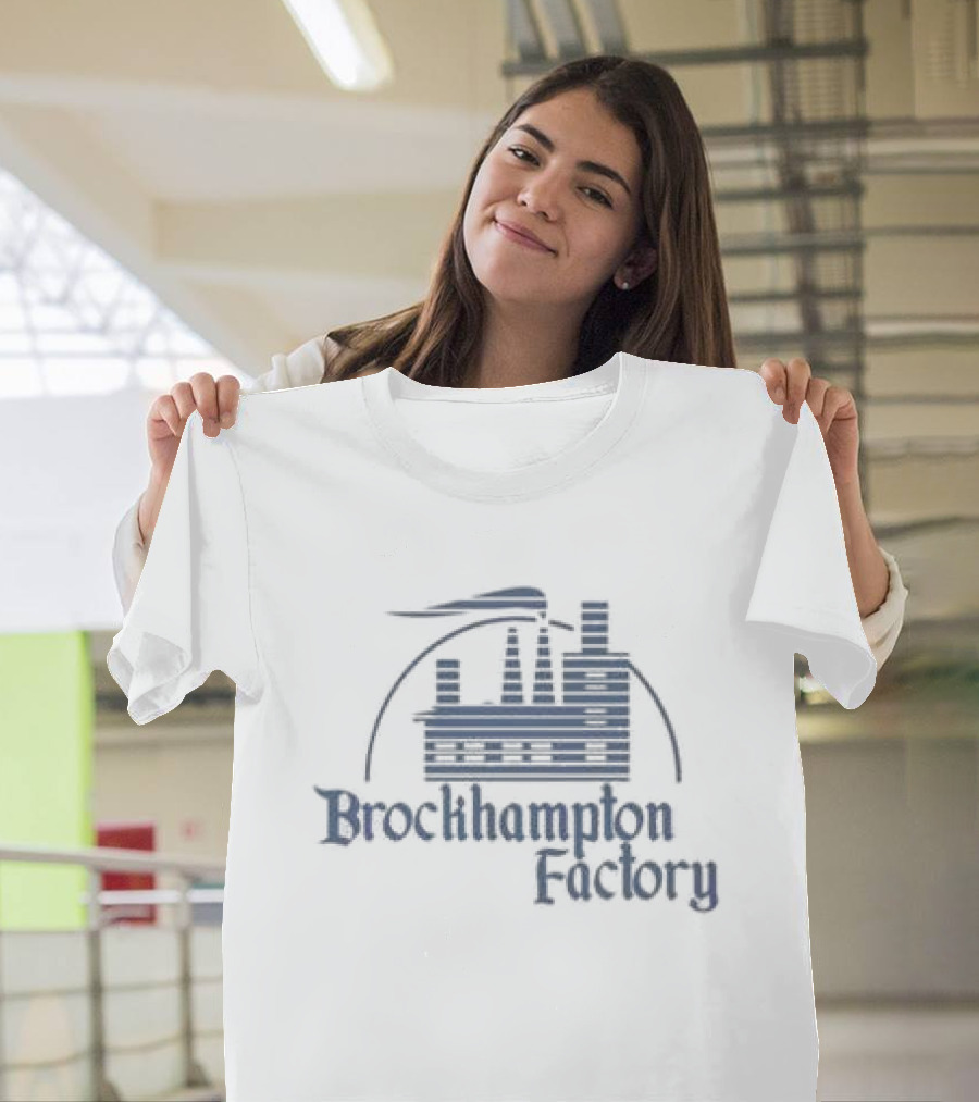 Brockhampton Factory Anniversary Brckhmptn Industrial Logo T-Shirt