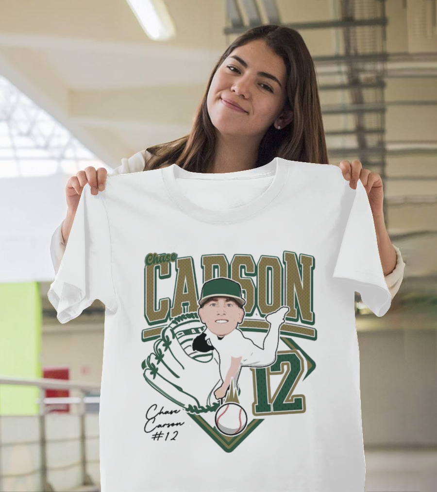Chase Carson Baseball 2025 Pitcher 12 T-Shirt
