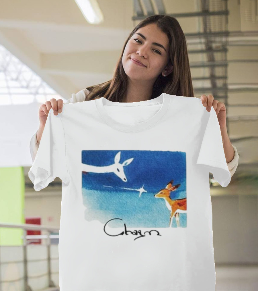 Clairo Charm Deer Artwork Benefit T-Shirt