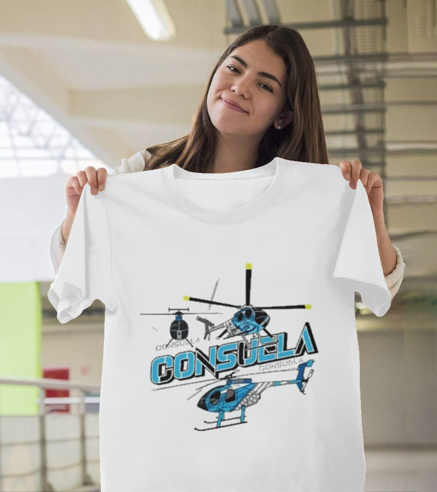 Cleetus Consuela Helicopter 2025 Consuela Go Fast Eat Ass T-Shirt