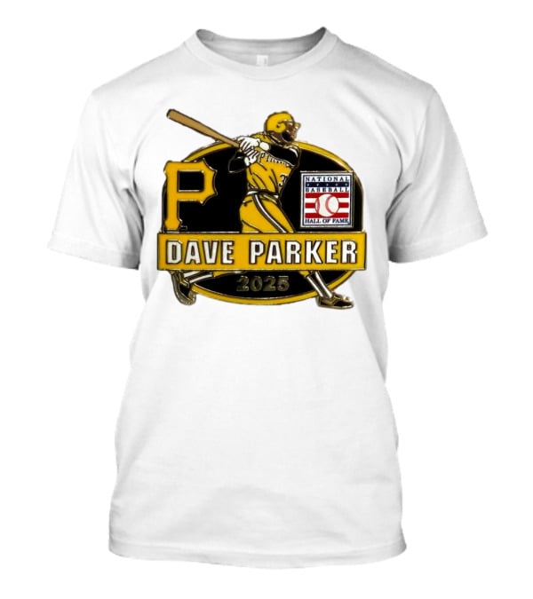 Dave Parker Pittsburgh Pirates National Baseball Hall Of Fame 2025 T-Shirt