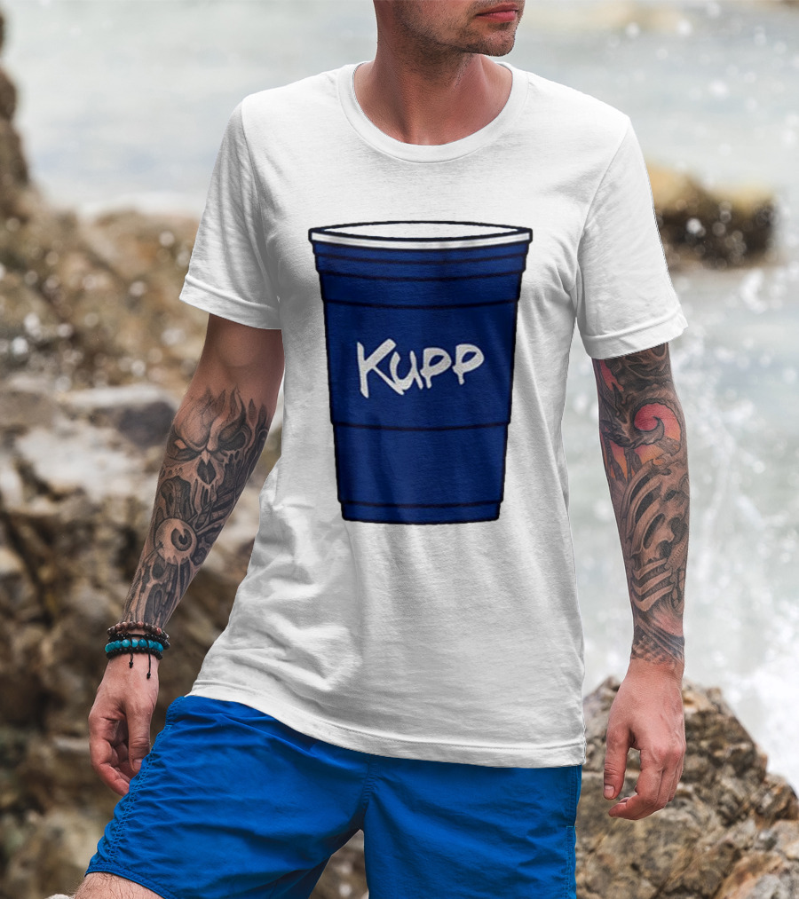 Cooper Kupp Seattle Kupp Blue Cup T-Shirt