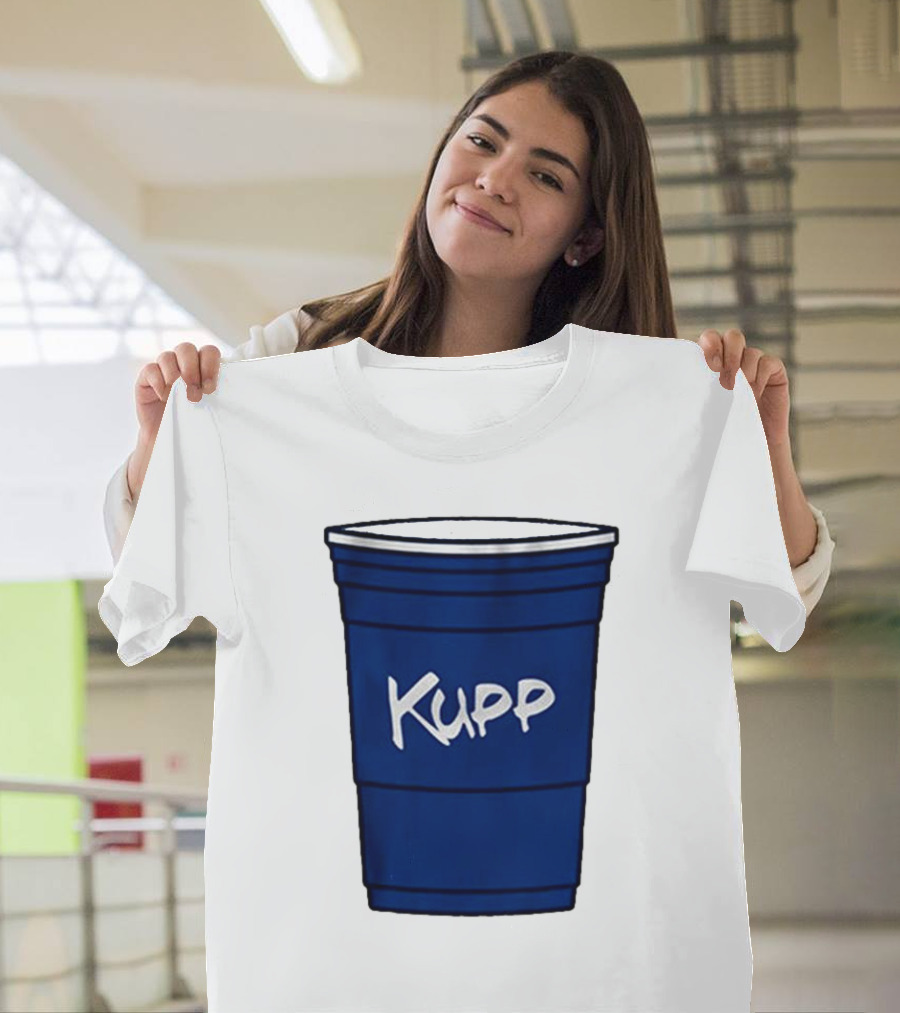 Cooper Kupp Seattle Kupp Blue Cup T-Shirt