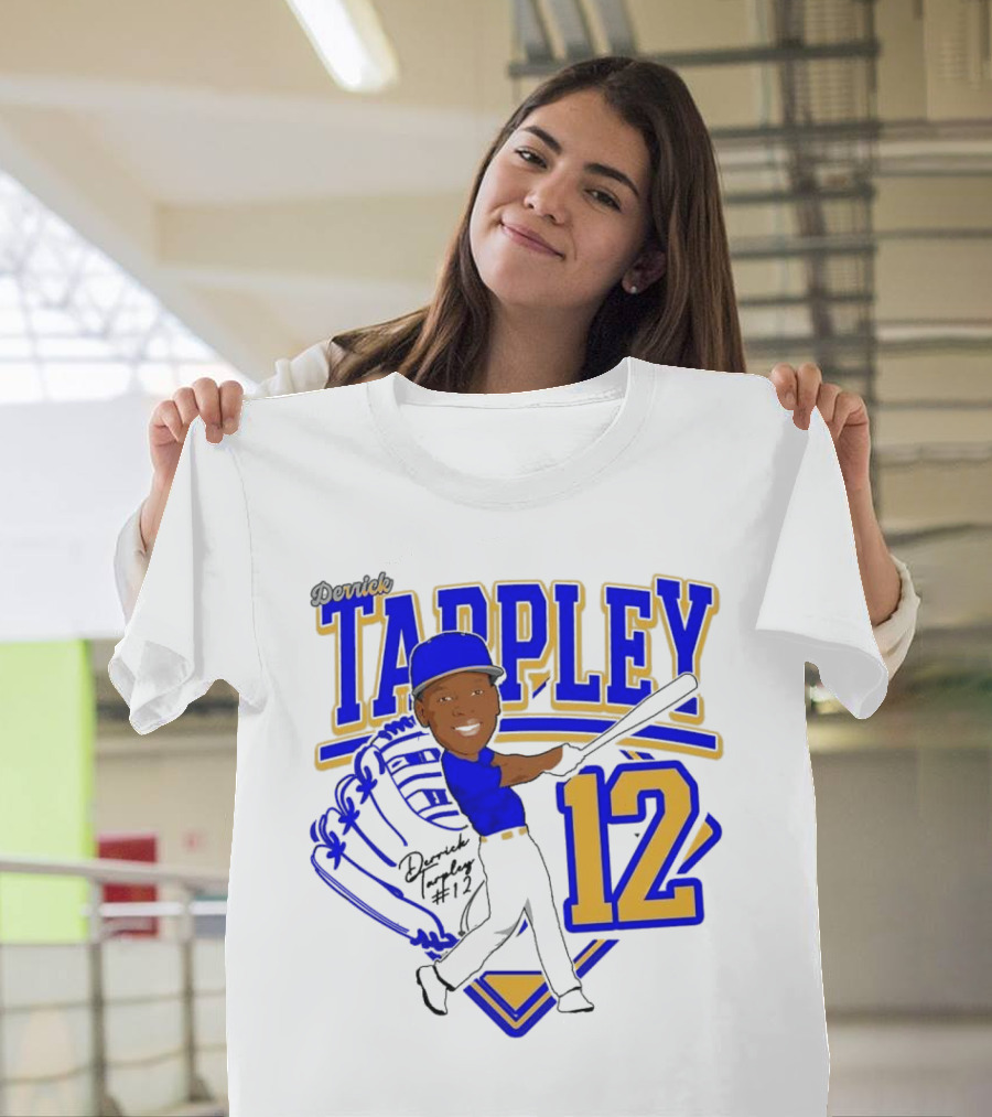 Derrick Tarpley 12 Baseball Player Art 2025 T-Shirt
