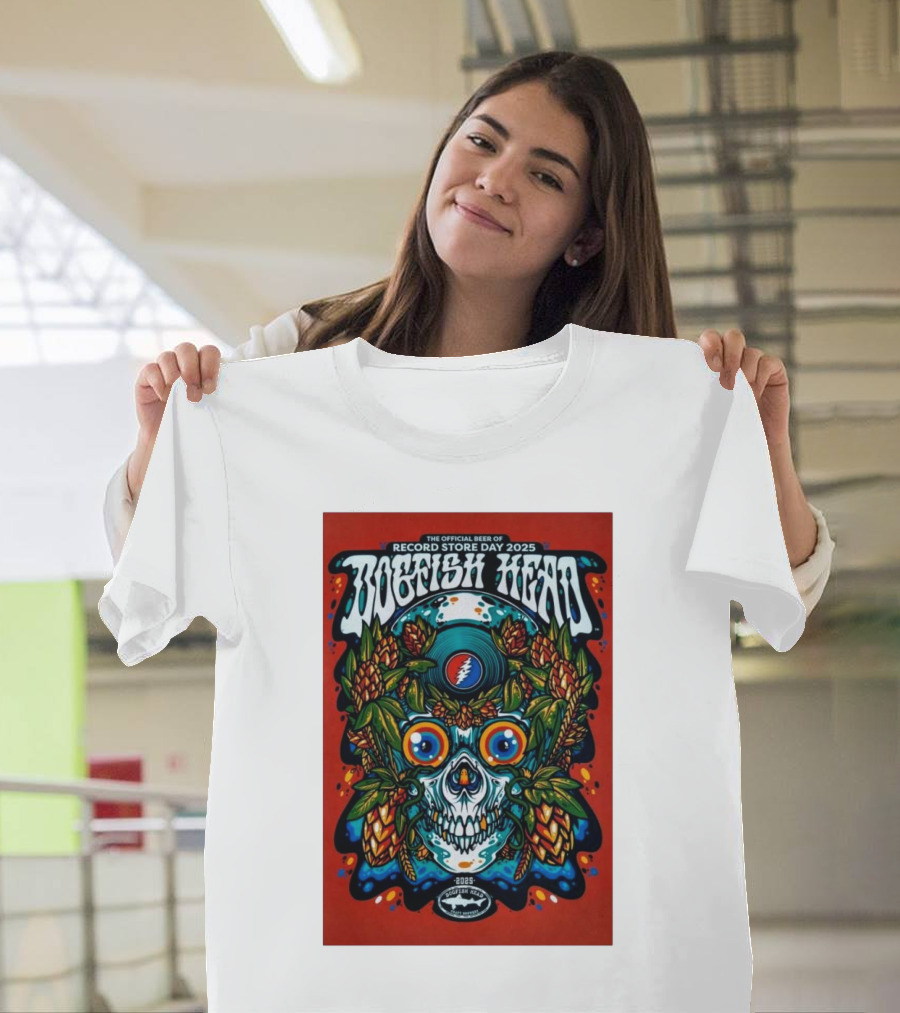 Dogfish Head Official Beer of Record Store Day 2025 Rehoboth Ave Rehoboth Beach T-Shirt