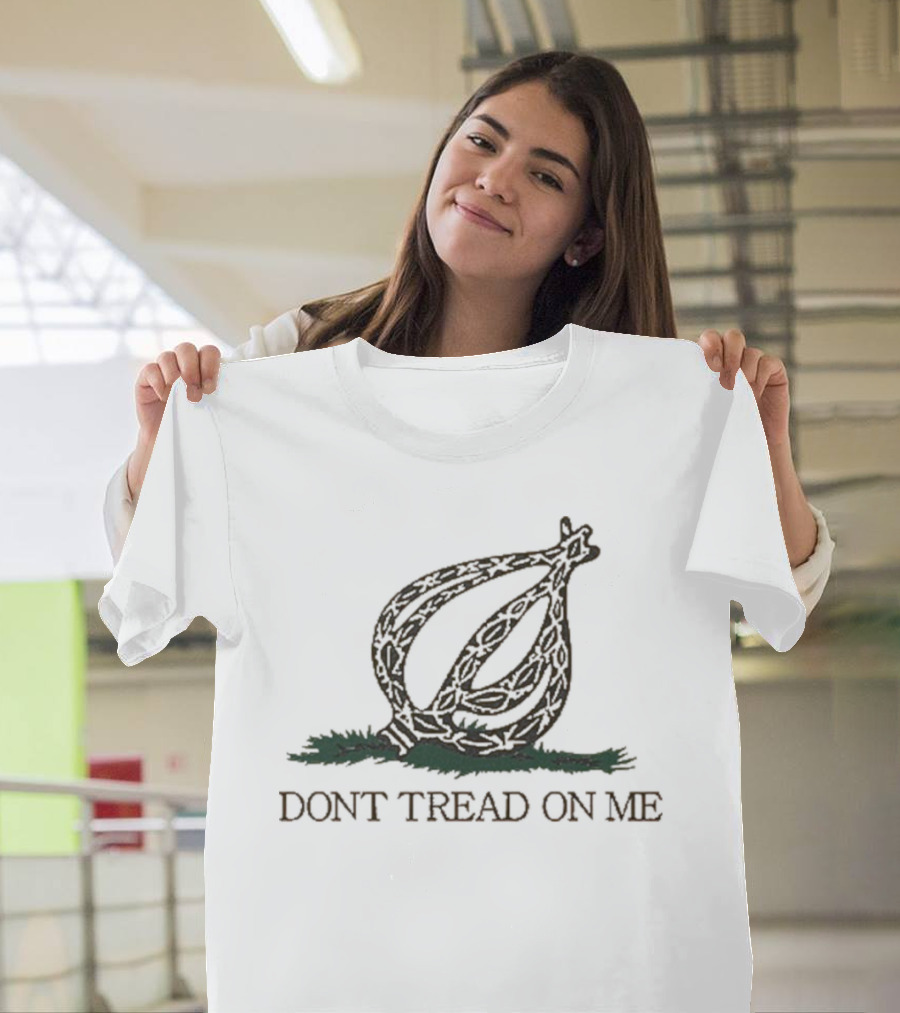 Don't Tread On Me The Onion Logo Classic Parody T-Shirt
