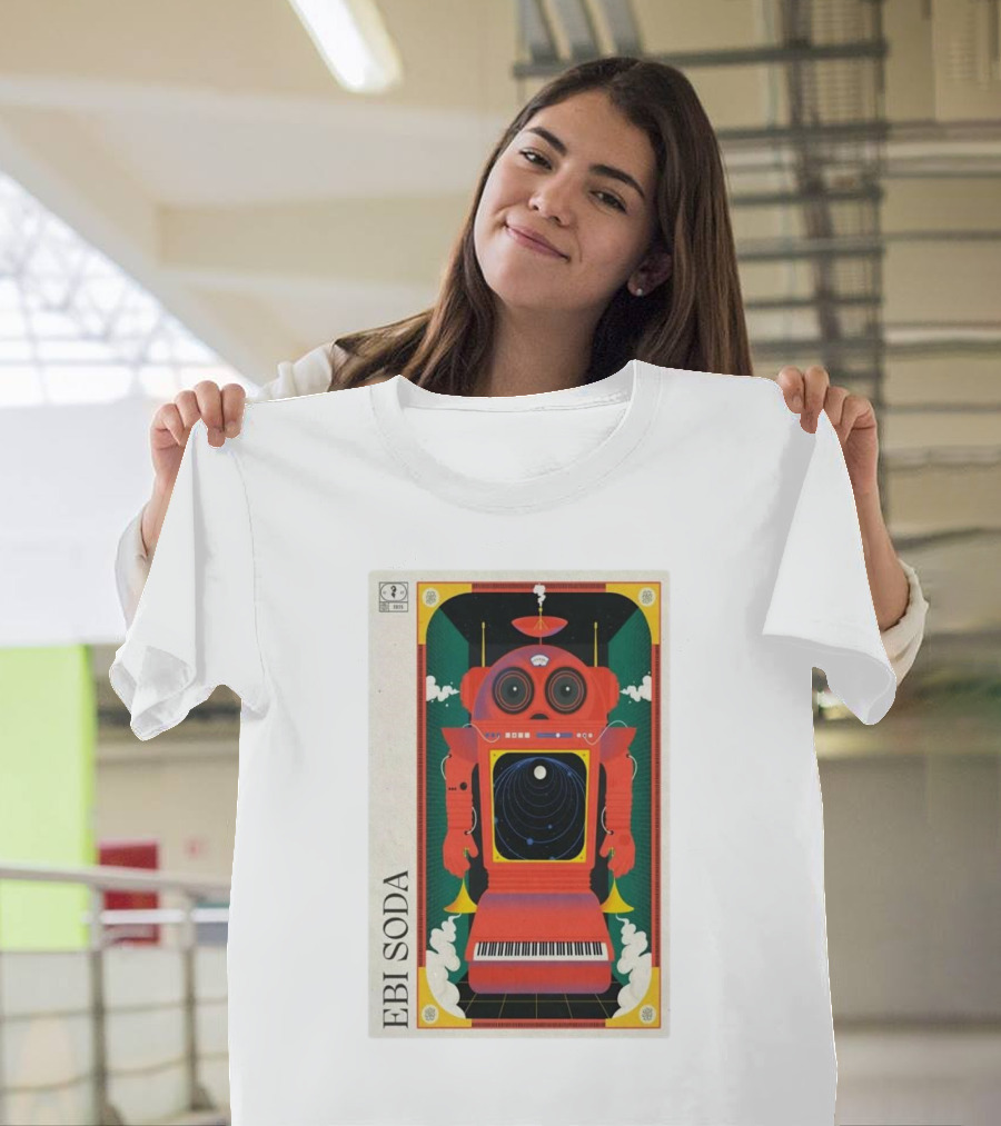Ebi Soda Robot Warsaw Jassmine Bar Tour Feb 1 2025 T-Shirt