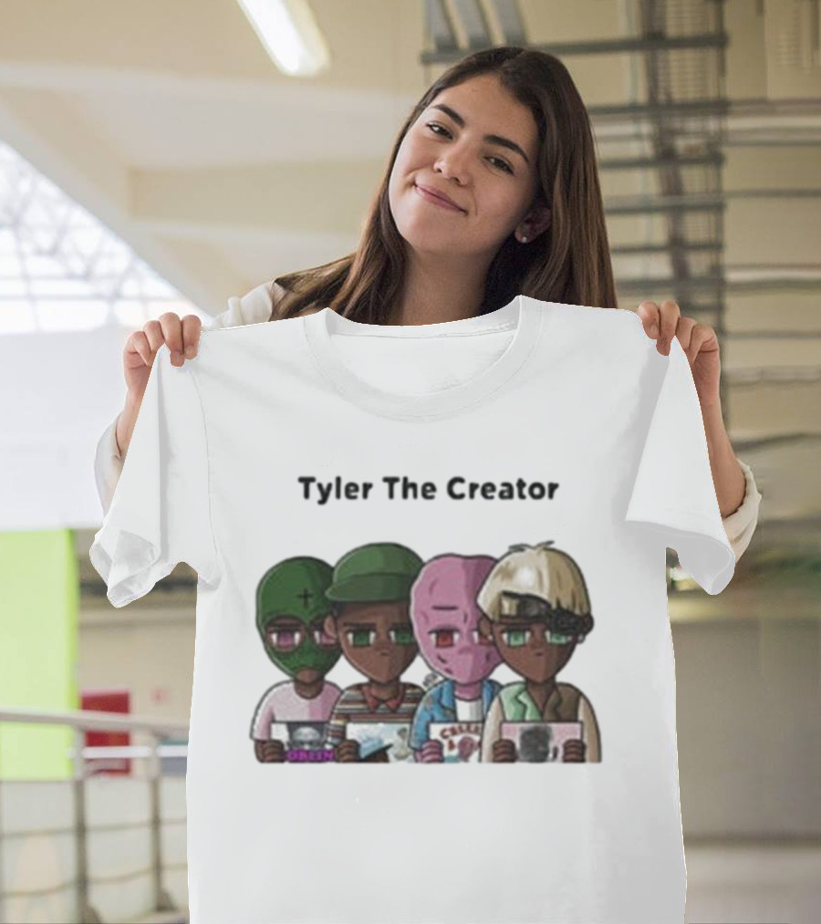 Evolution Tyler The Creator Flower Boy Goblin Wolf Cherry Bomb T-Shirt