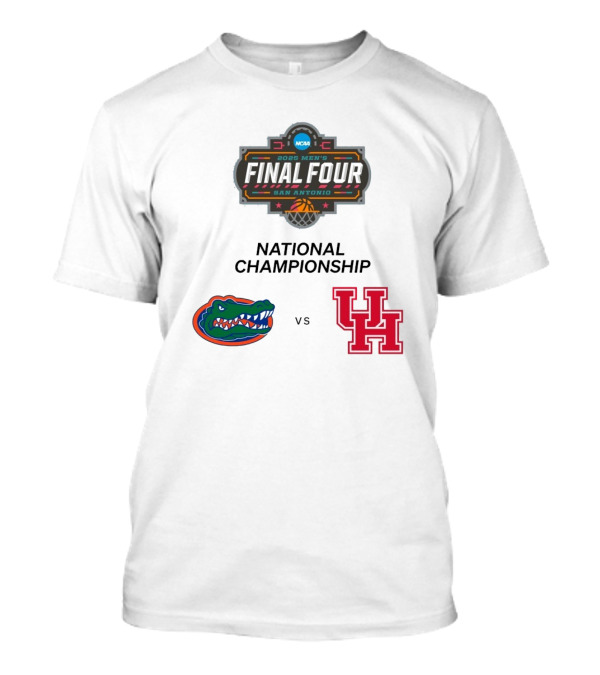 Florida Gators Vs Houston Cougars NCAA 2025 Men’s Final Four San Antonio National Championship T-Shirt