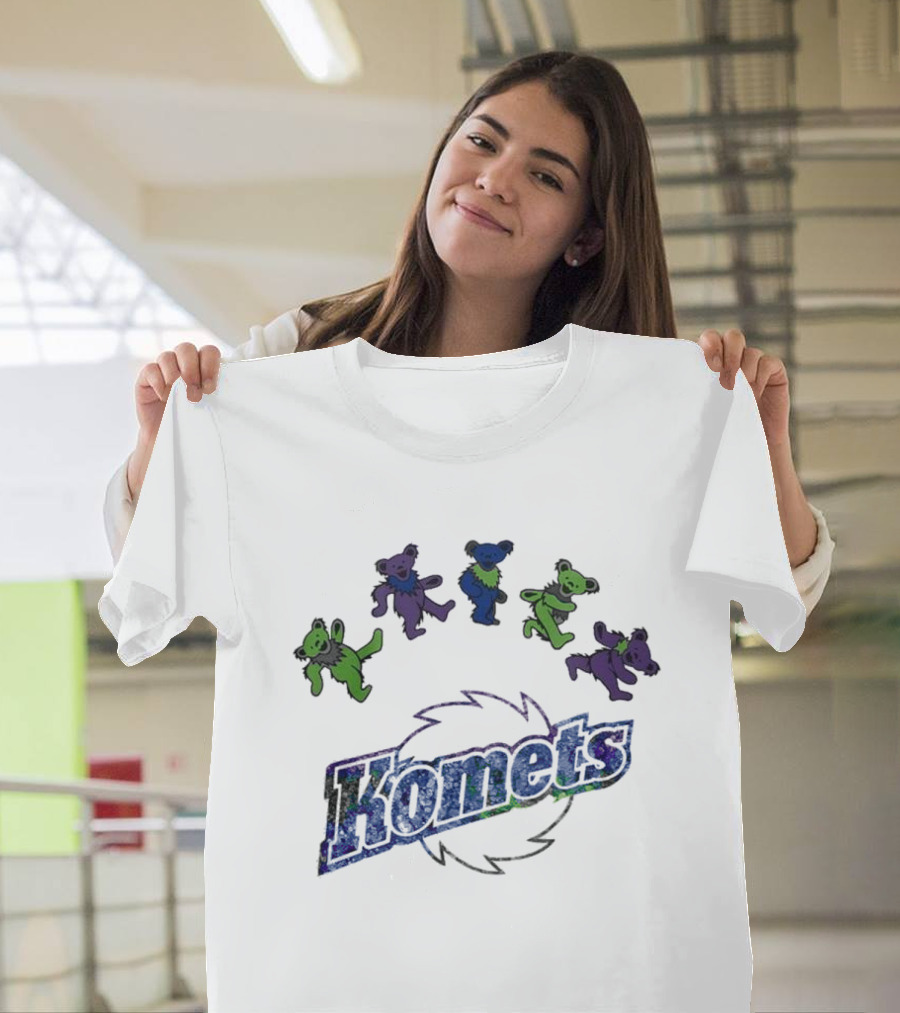 Fort Wayne Komets Grateful Dead Night 2025 Hockey Bears T-Shirt