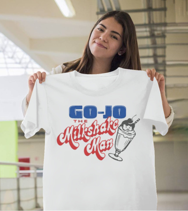 Go Jo The Milkshake Man Retro Style Beverage Lover T-Shirt