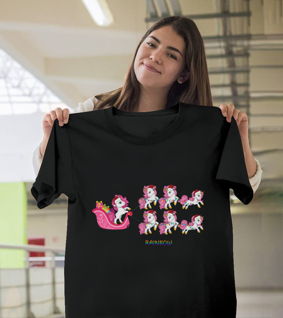 I Am Dreaming of a Rainbow Christmas T-Shirt