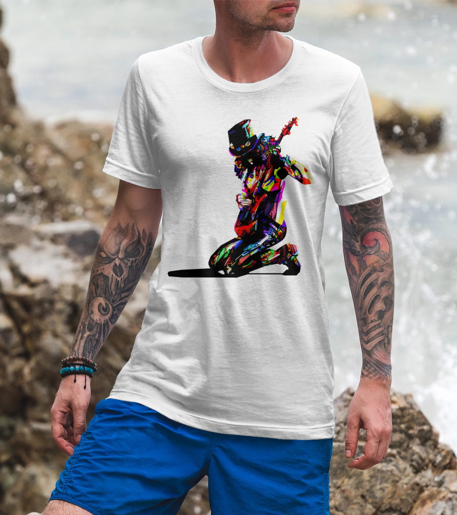 Slash Guitarist Pop T-Shirt