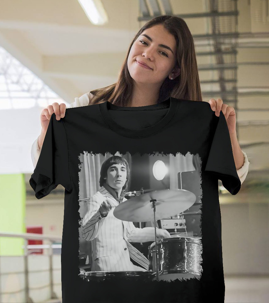 Keith Moon Drumming Legend 71019 T-Shirt