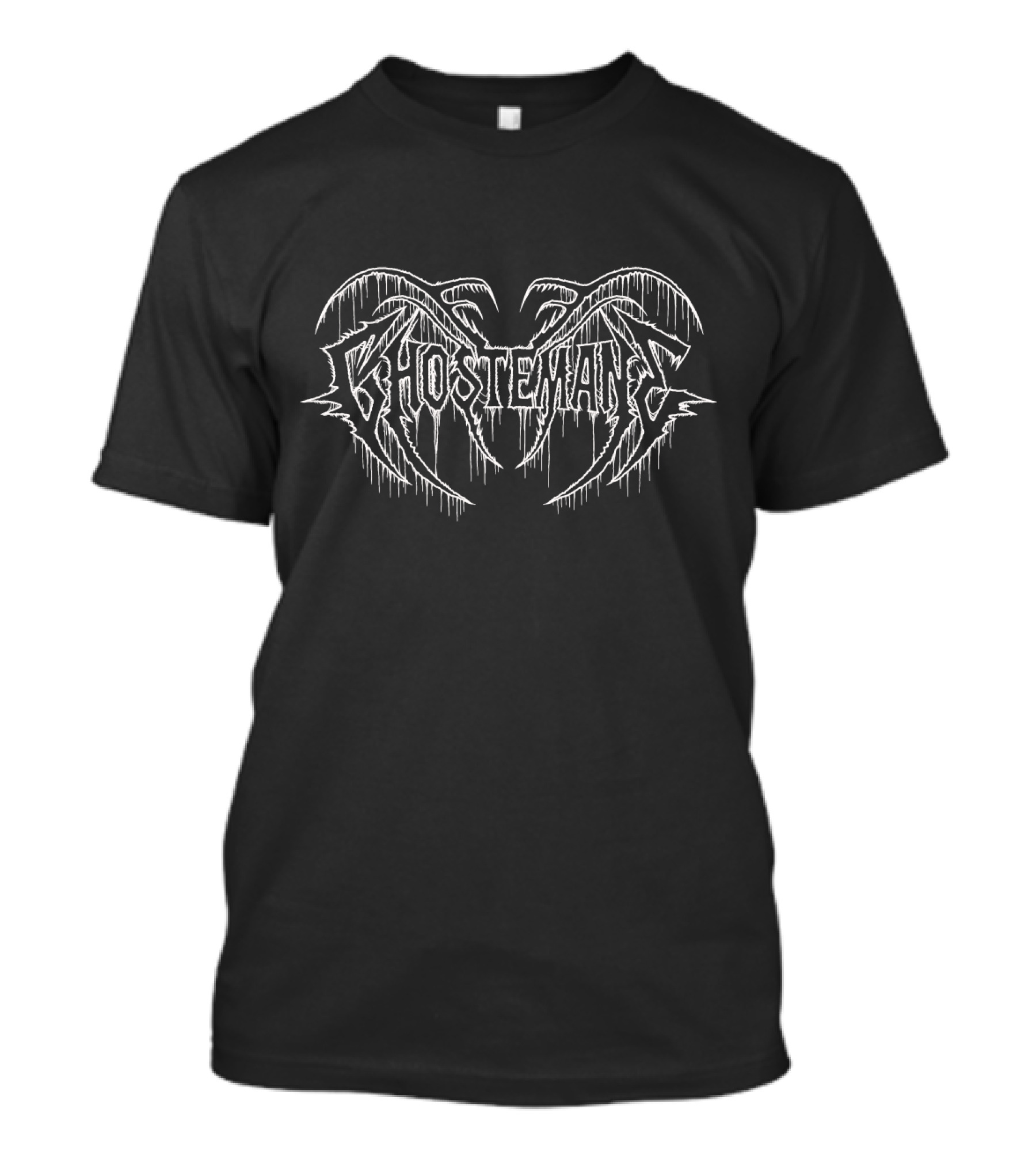 Ghostemane Dripping Logo With Dual Serpents T-Shirt