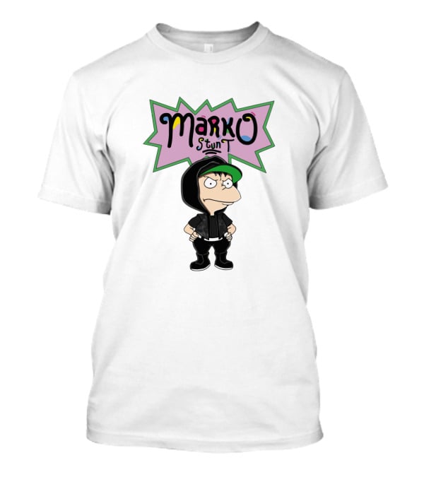 Marko Stunt Cartoon Hoodie Character T-Shirt